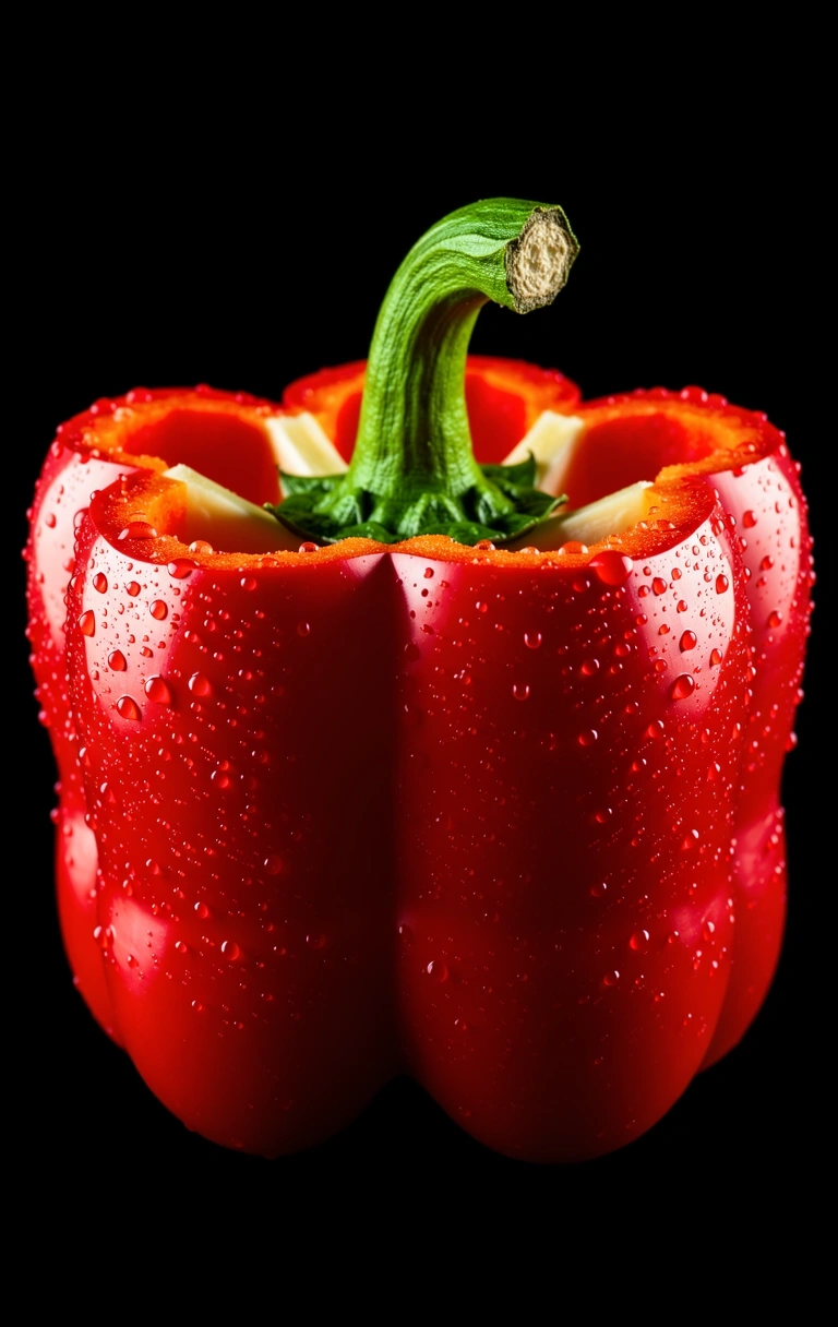 Fresh ingredients representing purity and transparency